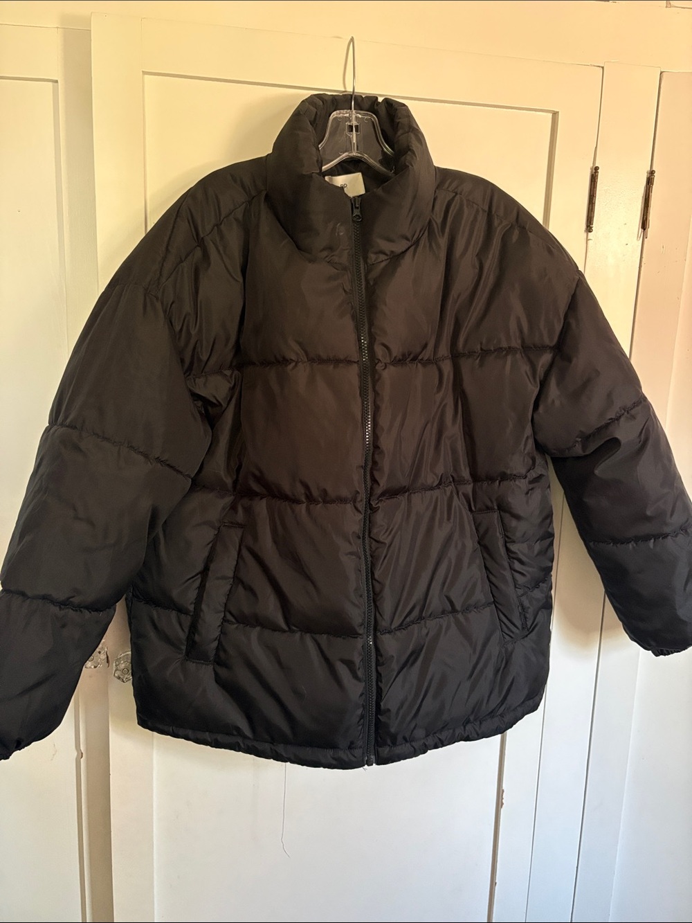 bp Black Quilted Puffer Jacket